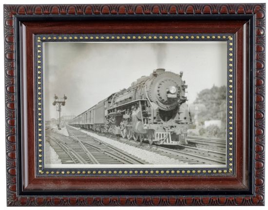 Picture of Vintage Photograph of New York Central Hudson 4-6-4 5246 Locomotive