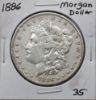 Picture of US Morgan Silver Dollar 1886