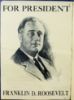 Picture of 1932 Presidential Campaign Posters of Franklin Roosevelt and John Garner