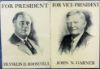 Picture of 1932 Presidential Campaign Posters of Franklin Roosevelt and John Garner