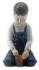 Picture of Vintage Bing & Grondahl Figure of Boy with Pail, 2127