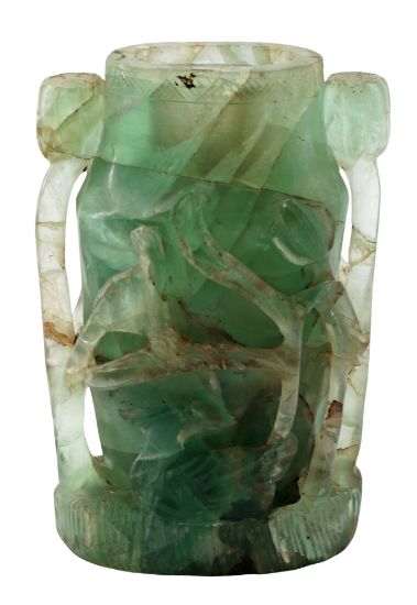 Picture of Antique Chinese Carved Fluorite Urn