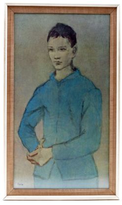 Picture of Blue Boy, Pochoir after Pablo Picasso