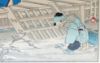 Picture of Yoshu Chikanobu - Edo, Snow on Narihira Bridge in Honjo