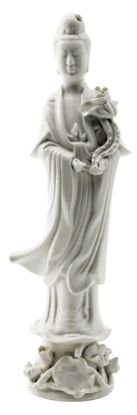 Picture of Vintage Chinese Blanc de Chine Guanyin