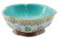 Picture of Antique Chinese Polychrome Lotus Shaped Bowl