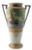 Picture of Nippon - Scenic Landscape Gilt Porcelain Vase