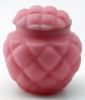 Picture of Consolidated Lamp & Glass (Attributed) - Covered Quilted Glass Jar