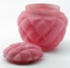 Picture of Consolidated Lamp & Glass (Attributed) - Covered Quilted Glass Jar