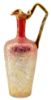 Picture of Antique Bohemian (Moser School) - Cranberry-To-Clear Gilt Enamel Glass Ewer
