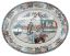 Picture of Antique Staffordshire Polychrome Oriental Platter by Harding & Cockson
