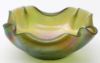 Picture of Antique Loetz Crete Papillon Iridescent Glass Bowl