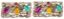 Picture of Vintage Gold Tone and Colorful Rhinestone Studded Shoe Clips