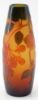 Picture of D'Argental (French) - Cameo Glass Vase With Leaf And Berry Motif