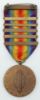 Picture of World War 1 Rainbow Division Victory Ribbon and Medal