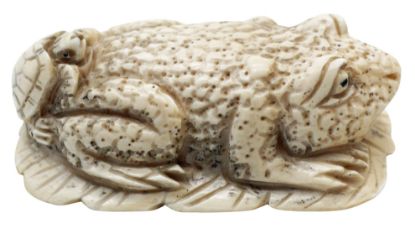 Picture of Antique Japanese Carved Ivory Netsuke