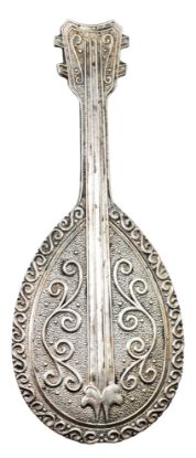 Picture of Antique Sterling Silver Mandolin Brooch