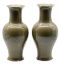 Picture of Antique Chinese Monochrome Baluster Vase, Pair
