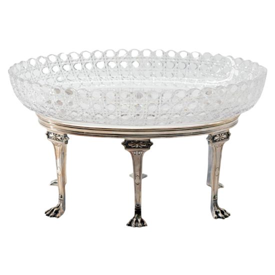 Picture of Antique Mounted Glass Compote