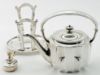 Picture of Antique Sterling Silver Teapot-on-Stand with Burner by Arthur L. Hartwell for Arthur Stone