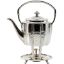 Picture of Antique Sterling Silver Teapot-on-Stand with Burner by Arthur L. Hartwell for Arthur Stone