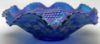 Picture of Antique Northwood Grape and Cable Bowl in Blue