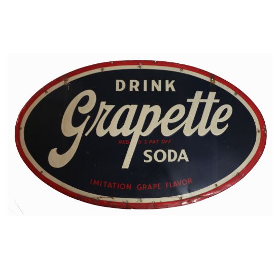 Picture of Vintage Grapette Advertising Sign