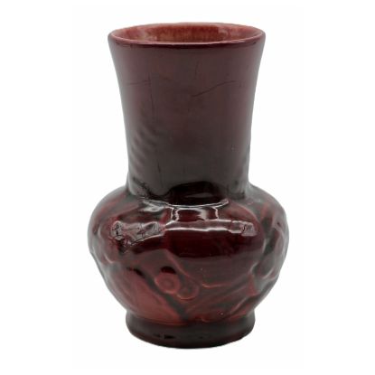 Picture of Rookwood Pottery - Cherry Red Glaze Vase, Form 6363