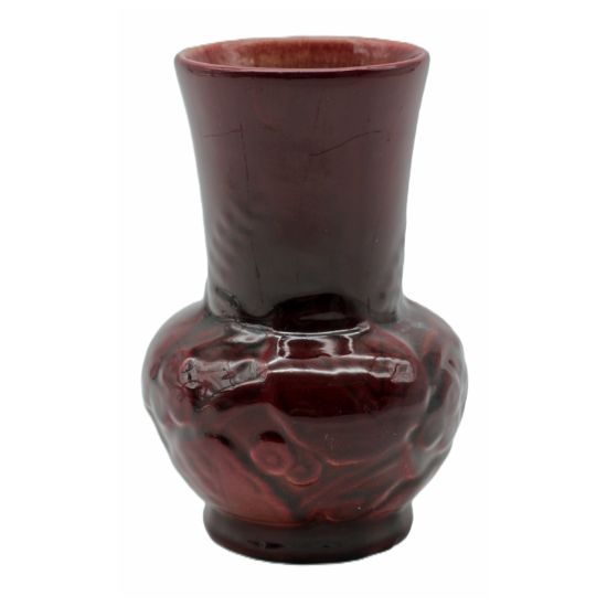 Picture of Rookwood Pottery - Cherry Red Glaze Vase, Form 6363