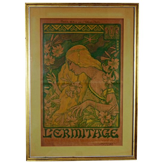 Picture of Paul Berthon - L'Ermitage Lithograph