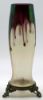 Picture of Antique Bohemian Iridescent Art Glass Mounted Vase