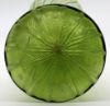 Picture of Antique Bohemian (Attributed) - Green Optic Swirl Enamel Decorated Vase