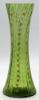 Picture of Antique Bohemian (Attributed) - Green Optic Swirl Enamel Decorated Vase