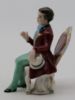 Picture of Vintage Porzellanfabrik F. Wessel (Germany) - Seated Gentleman Porcelain Figurine