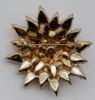 Picture of Vintage Juliana (Attributed) Layered Pink Rhinestone Flower Brooch