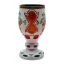 Picture of Bohemian (Attributed) - Cut to Amber Cased Glass Vessel