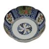 Picture of Antique Japanese Imari - Lobed Porcelain Bowl