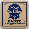 Picture of Vintage 1970s Pabst Blue Ribbon Advertising Coaster Uncirculated
