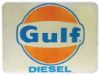 Picture of Gulf Oil - Gulf Diesel Service Station Sign