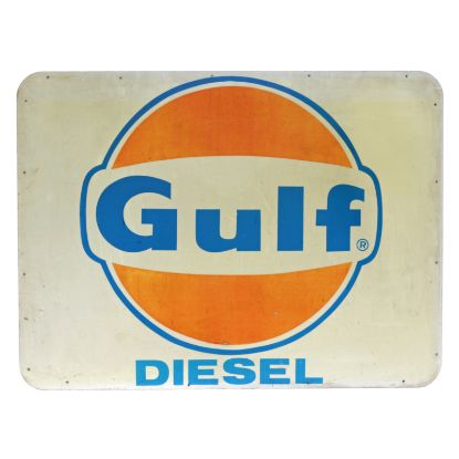 Picture of Gulf Oil - Gulf Diesel Service Station Sign