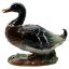 Picture of Jerome Massier Fils - Majolica Mallard Duck Jardiniere