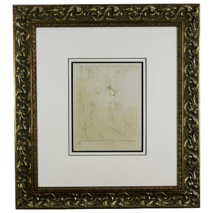 Picture of Henri De Toulouse-Lautrec - Yvette Guilbert Lithograph
