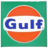 Picture of Gulf Gas Station Sign Double-Sided Acrylic Service Station Lens, c. 1985