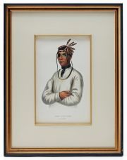Caa-tou-see lithograph McKenney and Hall