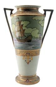 Nippon Porcelain Vase